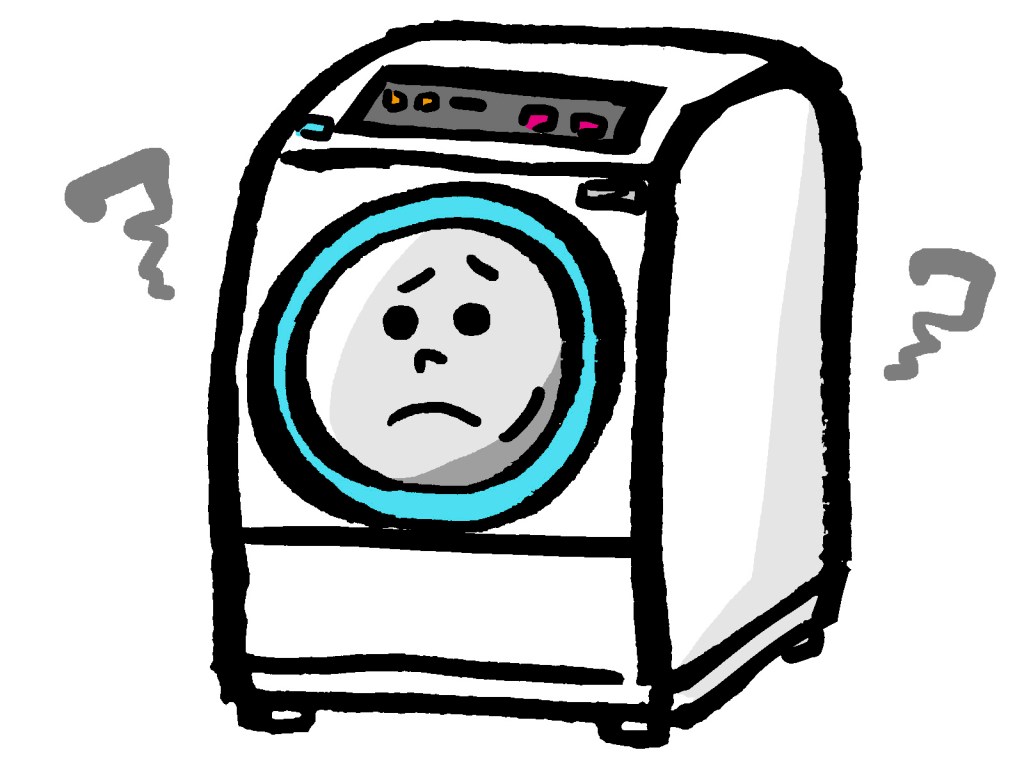 ドラム洗濯機は詰まりやすい？