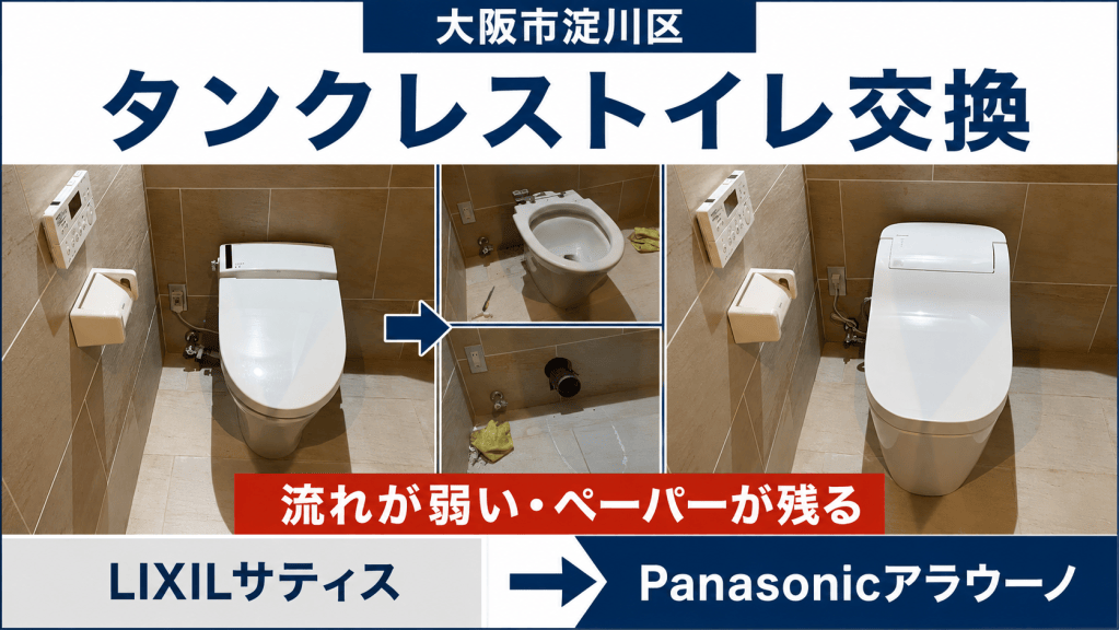 タンクレス交換